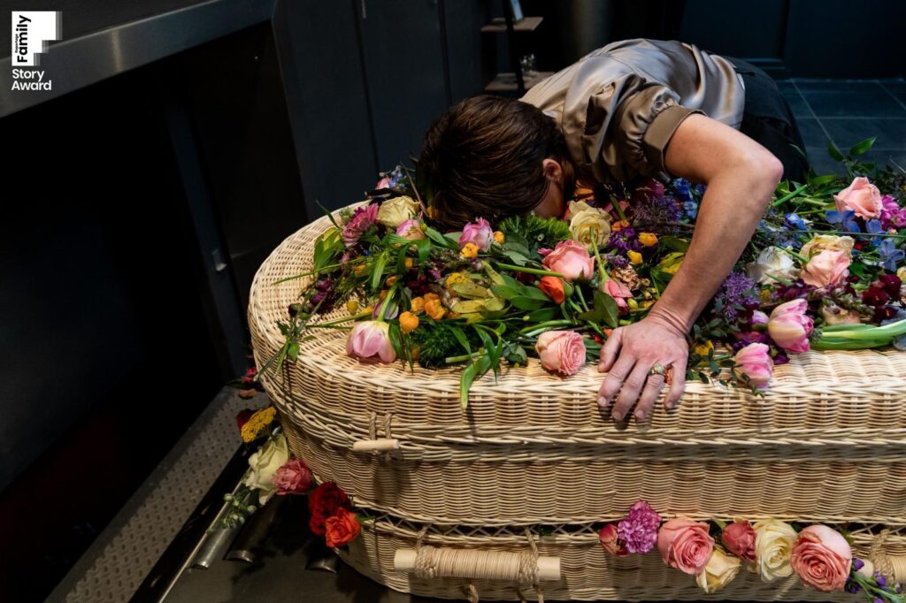 Wanneer alles is gezegd en alles is gedaan, laatste afscheid na euthanasie.